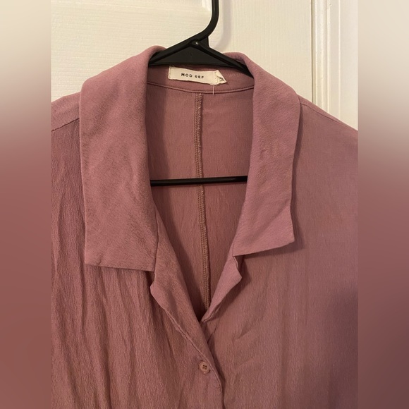 MOD REF button down dress - Picture 3 of 6